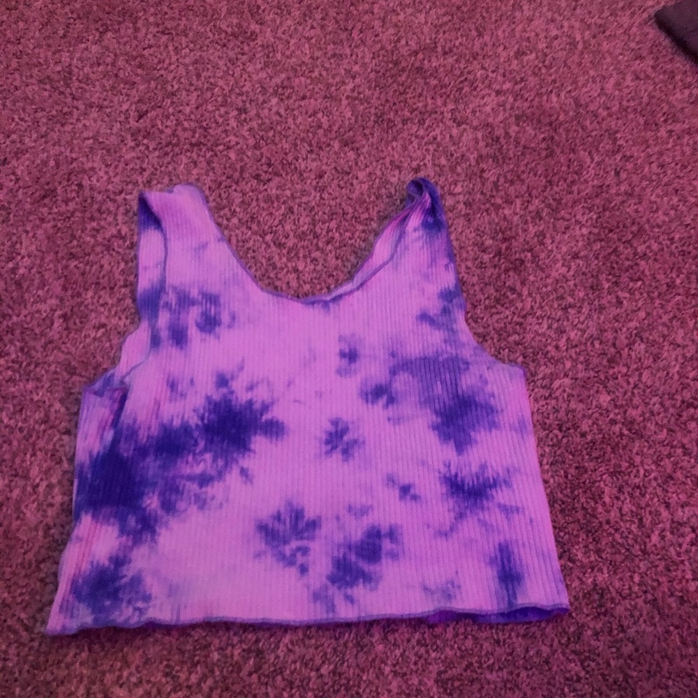 tie dye tank top